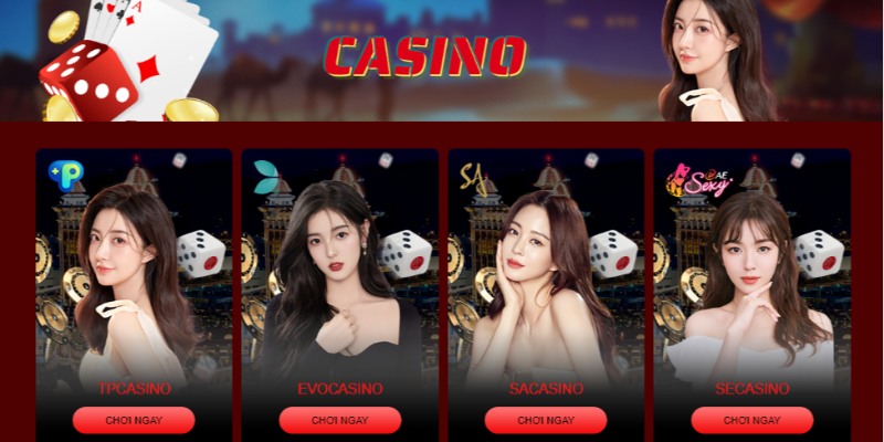 Các sảnh casino game HELO88 cực đỉnh