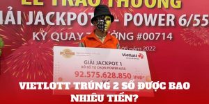 Giải Đáp Vietlott trúng 2 số được bao nhiêu tiền?